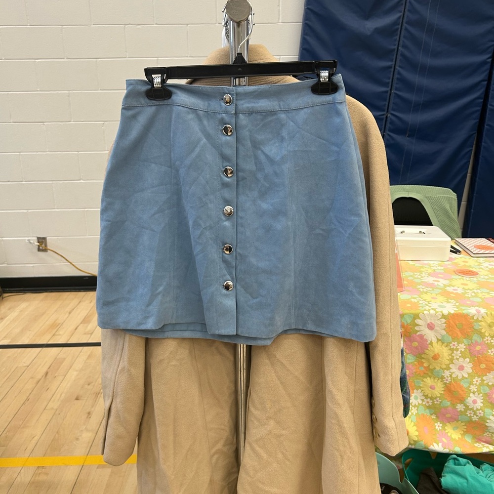 Divided Mini Skirt